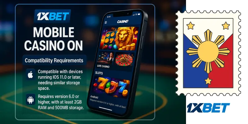 Mobile Casino on 1xBet